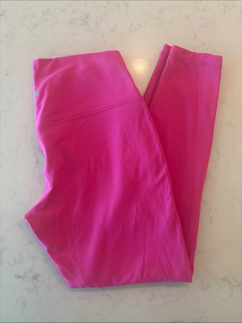 lululemon athletica Bright Pink Align Leggings, Thicker Version for Cold Weather